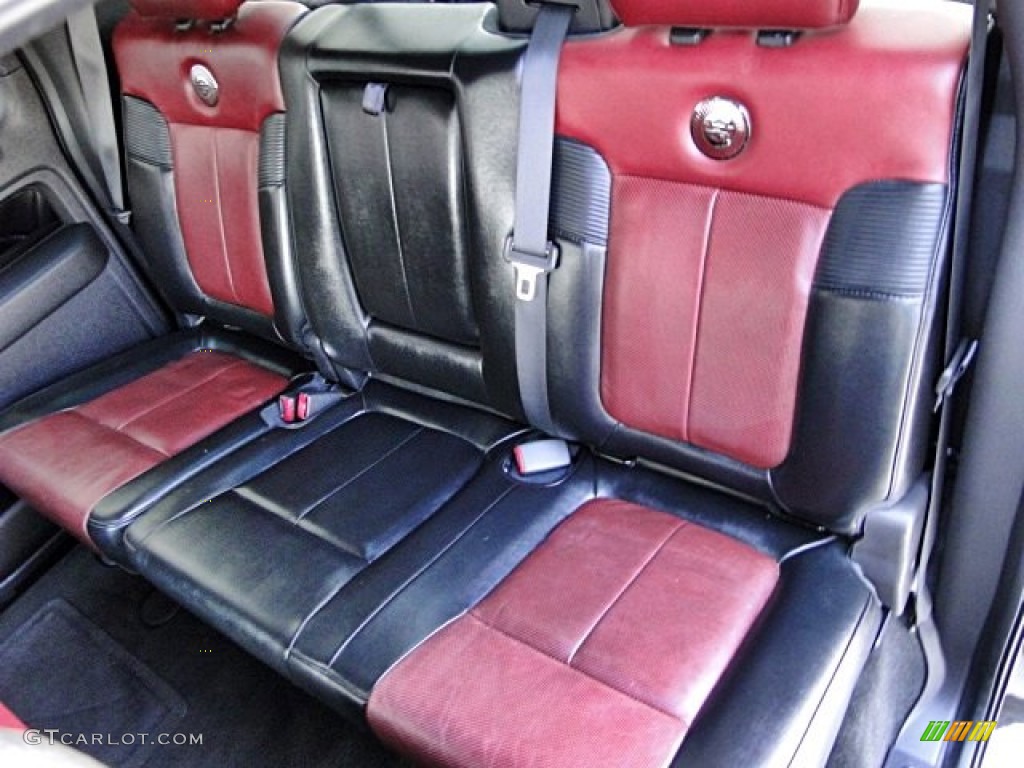 2010 F150 Harley-Davidson SuperCrew - Tuxedo Black / Harley Davidson Lava Red/Black photo #16