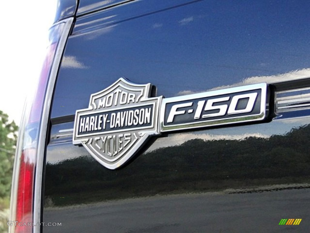 2010 F150 Harley-Davidson SuperCrew - Tuxedo Black / Harley Davidson Lava Red/Black photo #21