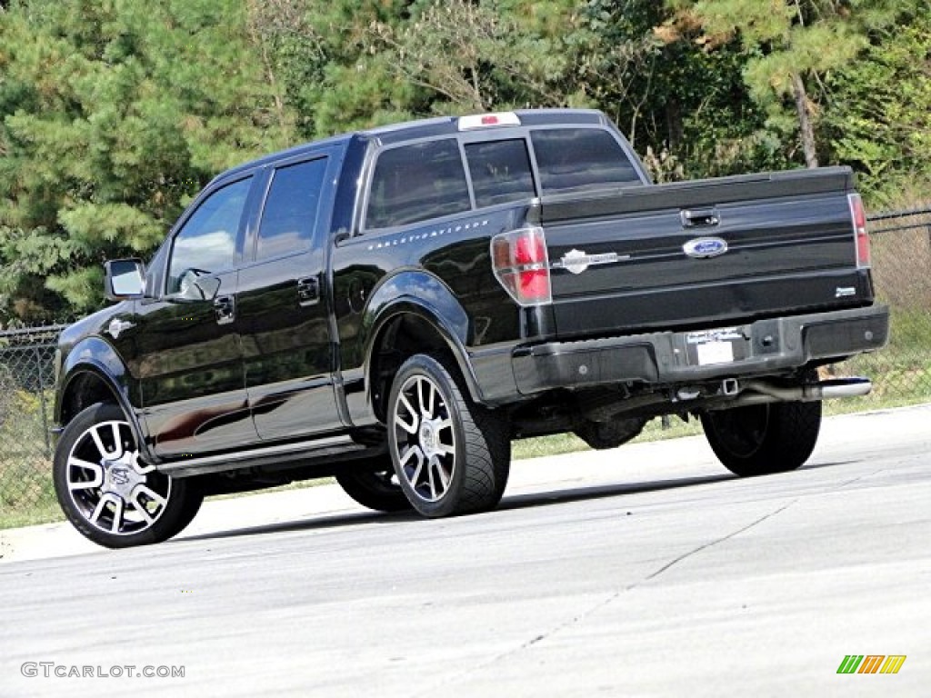 2010 F150 Harley-Davidson SuperCrew - Tuxedo Black / Harley Davidson Lava Red/Black photo #28