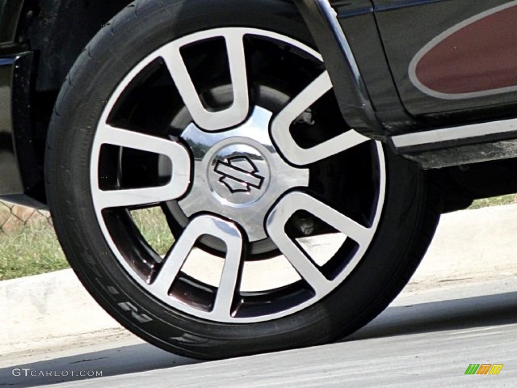 2010 F150 Harley-Davidson SuperCrew - Tuxedo Black / Harley Davidson Lava Red/Black photo #30