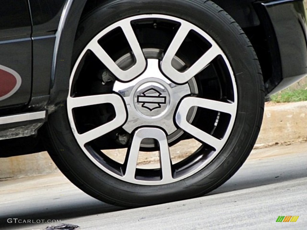 2010 F150 Harley-Davidson SuperCrew - Tuxedo Black / Harley Davidson Lava Red/Black photo #34