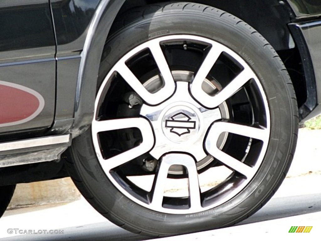 2010 F150 Harley-Davidson SuperCrew - Tuxedo Black / Harley Davidson Lava Red/Black photo #35