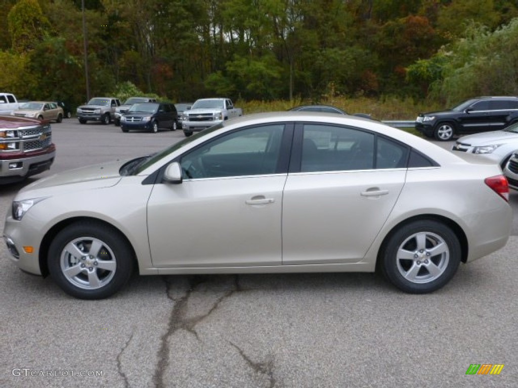 Champagne Silver Metallic 2015 Chevrolet Cruze LT Exterior Photo #98168466