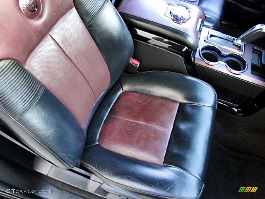 2010 F150 Harley-Davidson SuperCrew - Tuxedo Black / Harley Davidson Lava Red/Black photo #61