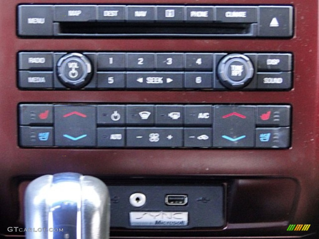 2010 F150 Harley-Davidson SuperCrew - Tuxedo Black / Harley Davidson Lava Red/Black photo #64