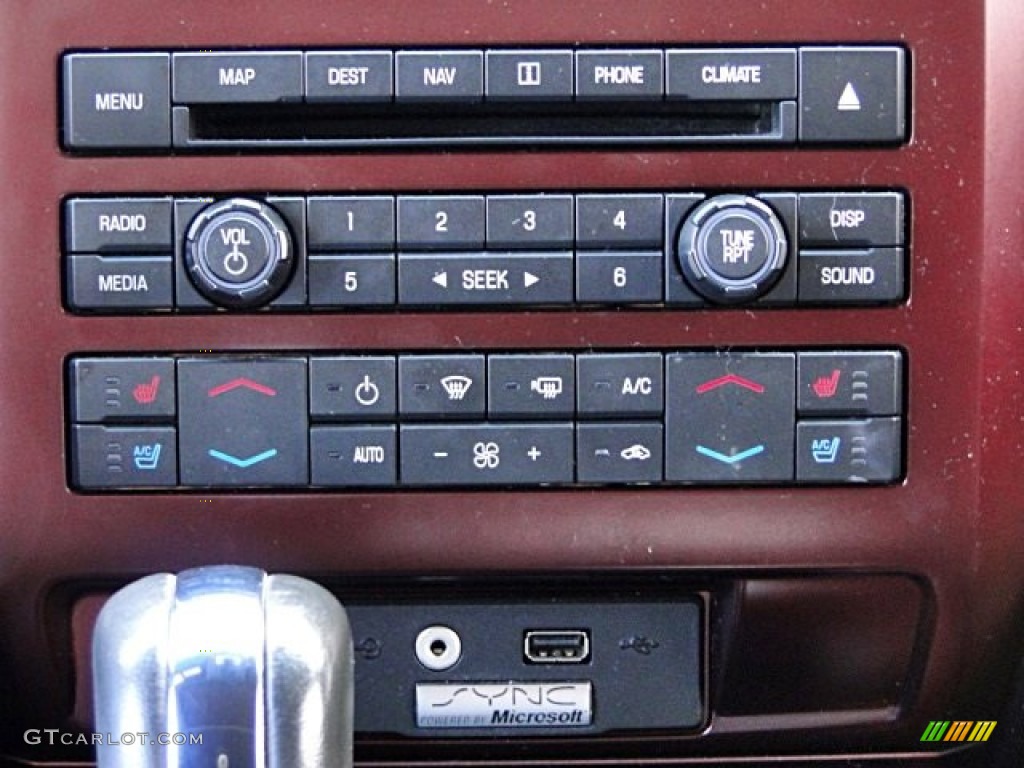 2010 F150 Harley-Davidson SuperCrew - Tuxedo Black / Harley Davidson Lava Red/Black photo #65