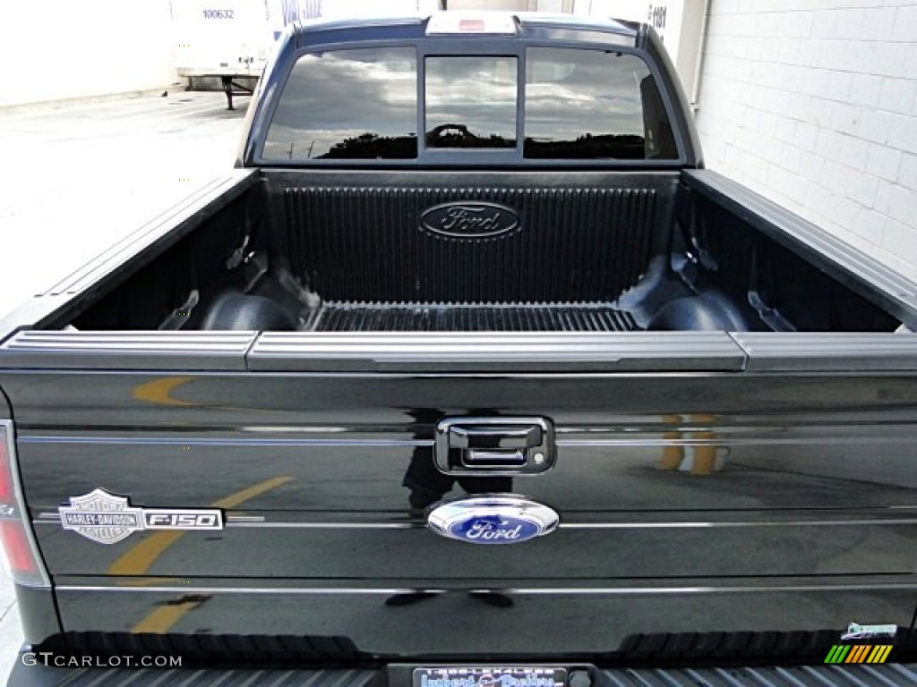 2010 F150 Harley-Davidson SuperCrew - Tuxedo Black / Harley Davidson Lava Red/Black photo #70