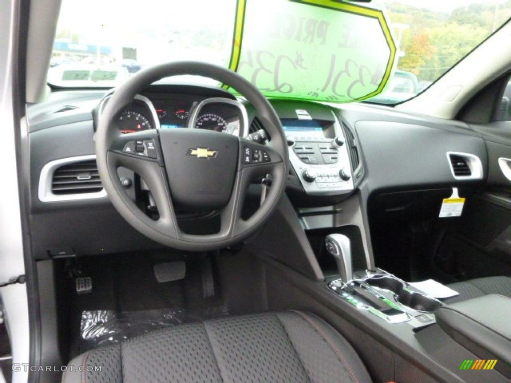Jet Black Interior 2015 Chevrolet Equinox LS AWD Photo #98169339