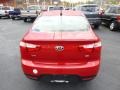 2015 Signal Red Kia Rio 5-Door LX  photo #7