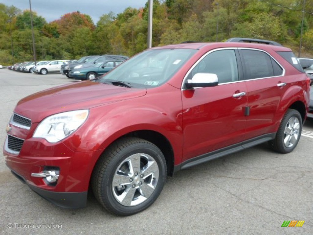 Crystal Red Tintcoat 2015 Chevrolet Equinox LT AWD Exterior Photo #98169741