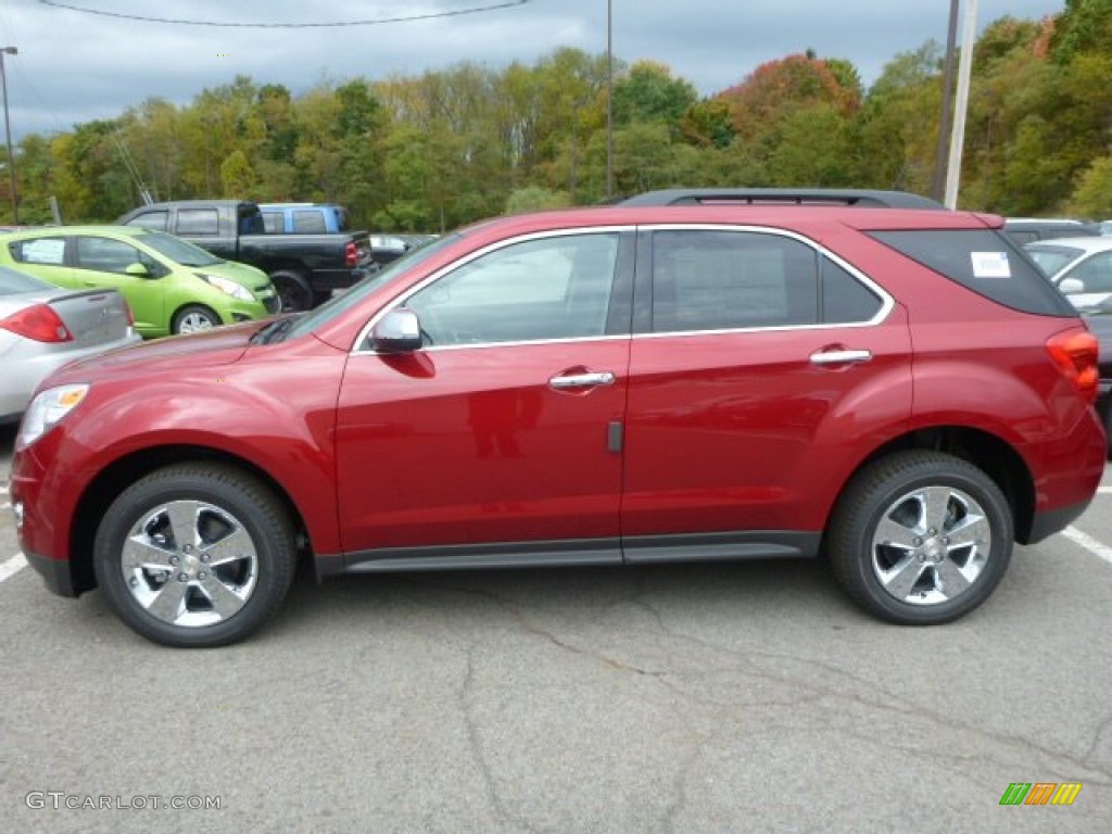 Crystal Red Tintcoat 2015 Chevrolet Equinox LT AWD Exterior Photo #98169762