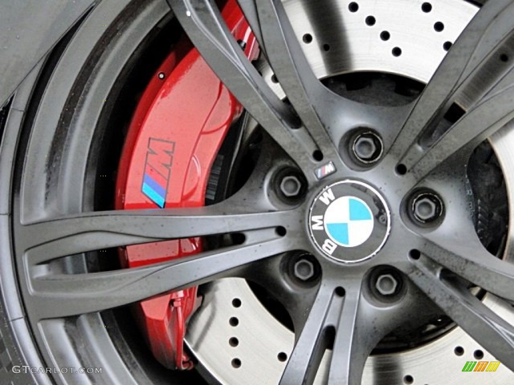 2013 M6 Convertible - Black Sapphire Metallic / Sakhir Orange photo #5