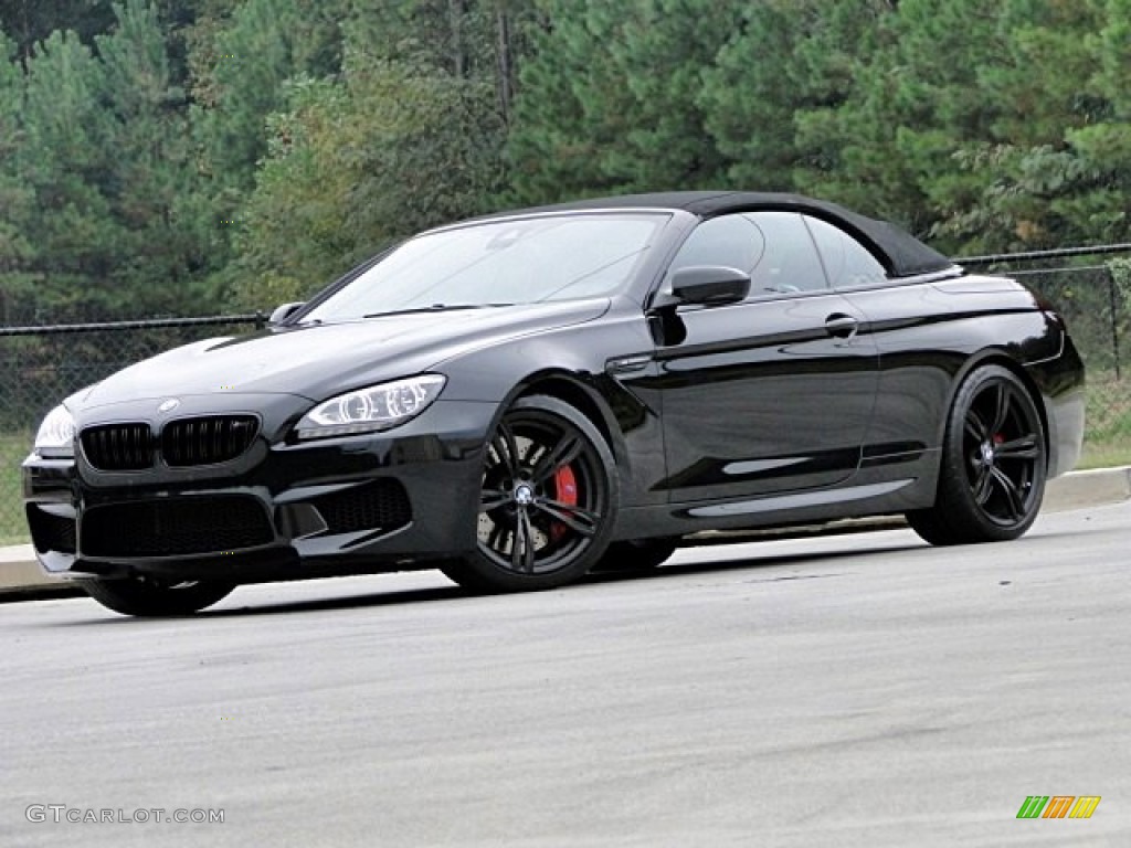 Black Sapphire Metallic 2013 BMW M6 Convertible Exterior Photo #98170671