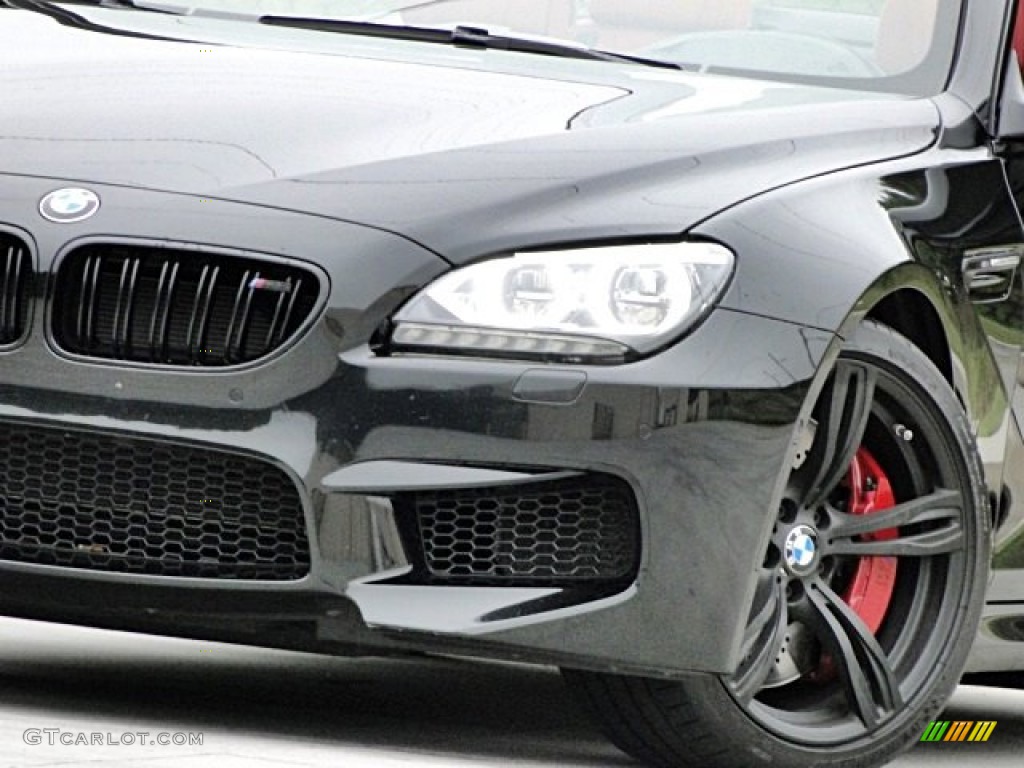 2013 M6 Convertible - Black Sapphire Metallic / Sakhir Orange photo #31