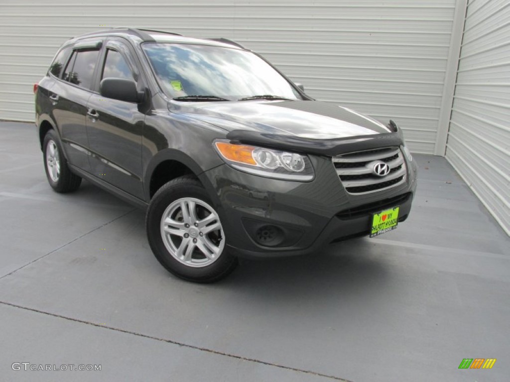 2012 Santa Fe GLS - Mineral Gray / Beige photo #1