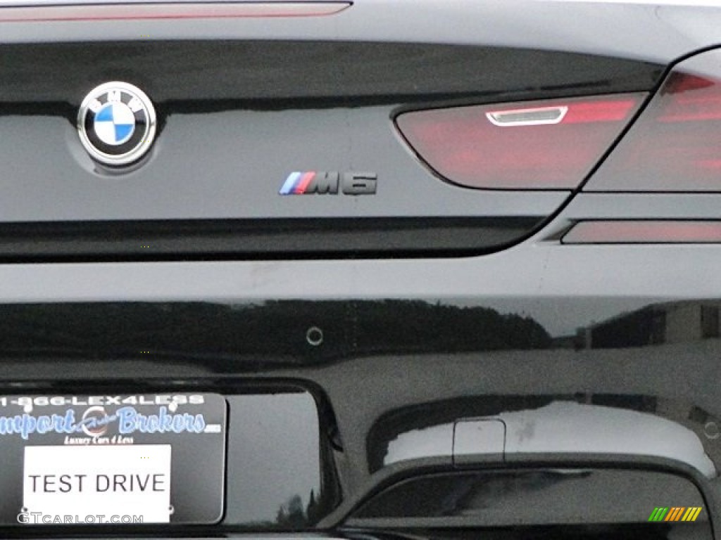 2013 M6 Convertible - Black Sapphire Metallic / Sakhir Orange photo #38