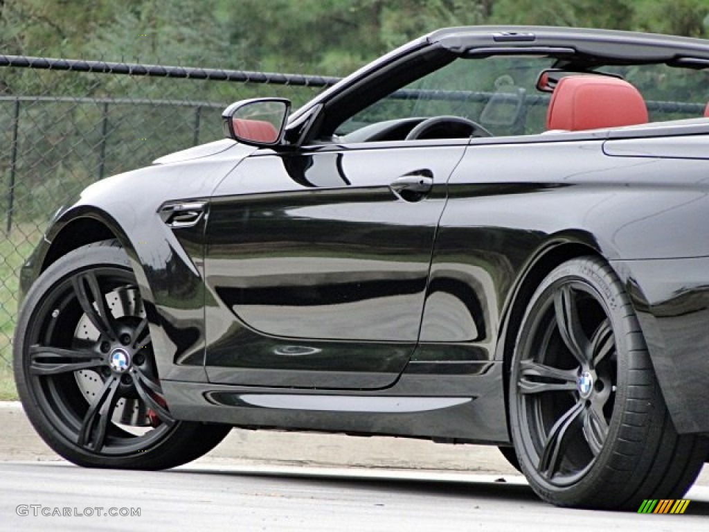 2013 M6 Convertible - Black Sapphire Metallic / Sakhir Orange photo #46