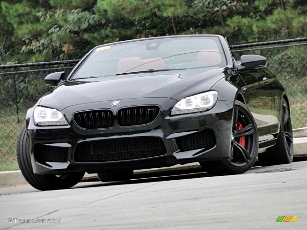 2013 M6 Convertible - Black Sapphire Metallic / Sakhir Orange photo #57