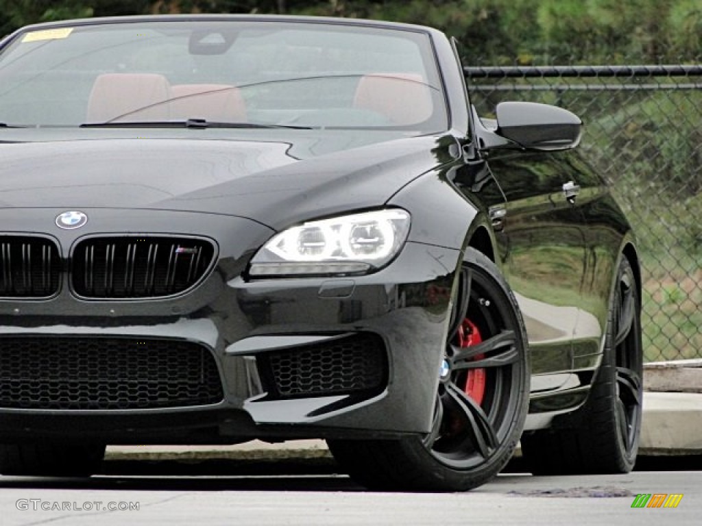 2013 M6 Convertible - Black Sapphire Metallic / Sakhir Orange photo #58