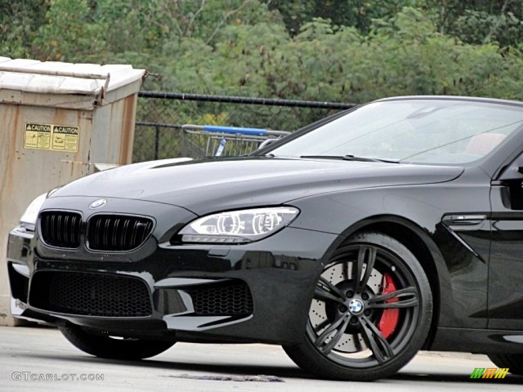 2013 M6 Convertible - Black Sapphire Metallic / Sakhir Orange photo #61