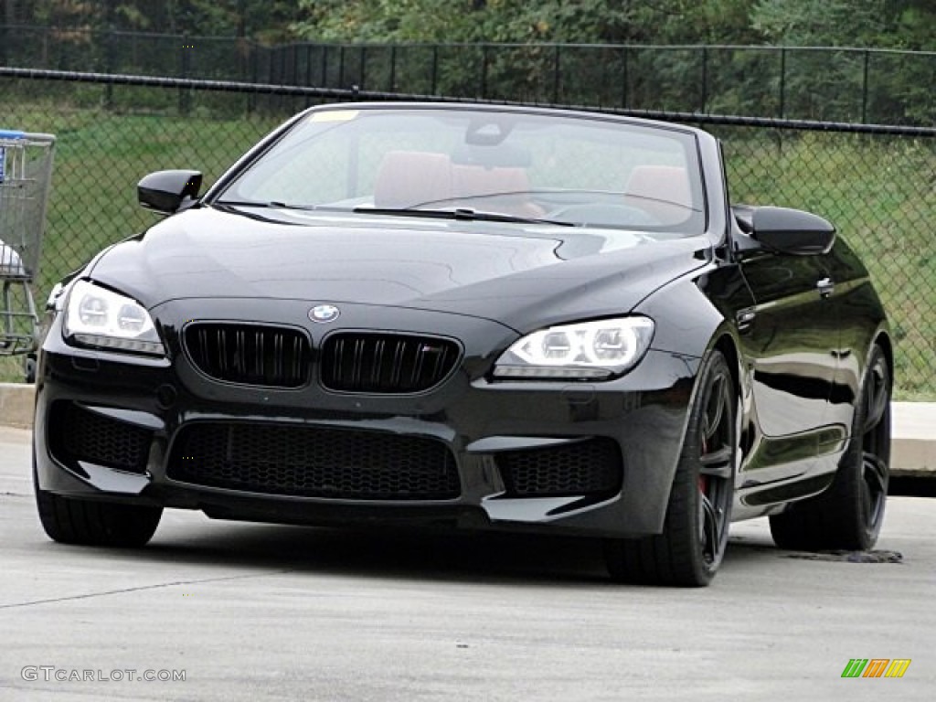 2013 M6 Convertible - Black Sapphire Metallic / Sakhir Orange photo #65
