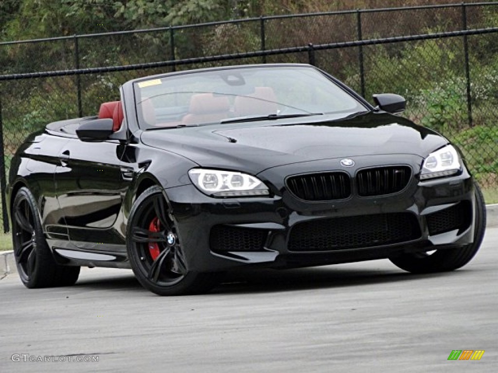 2013 M6 Convertible - Black Sapphire Metallic / Sakhir Orange photo #72