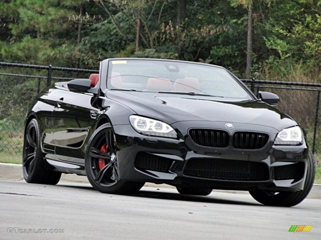 2013 M6 Convertible - Black Sapphire Metallic / Sakhir Orange photo #73