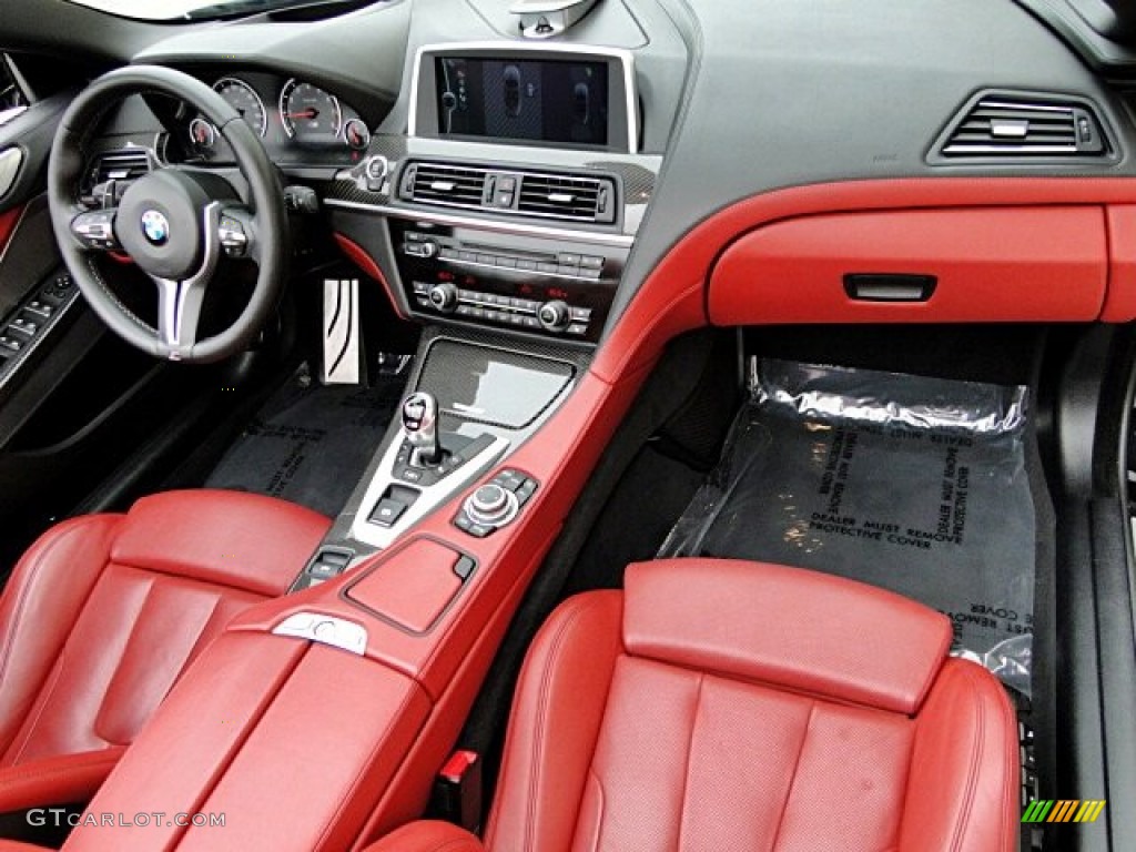 2013 BMW M6 Convertible Sakhir Orange Dashboard Photo #98172015