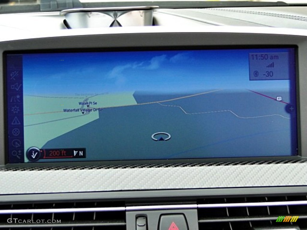 2013 M6 Convertible - Black Sapphire Metallic / Sakhir Orange photo #86