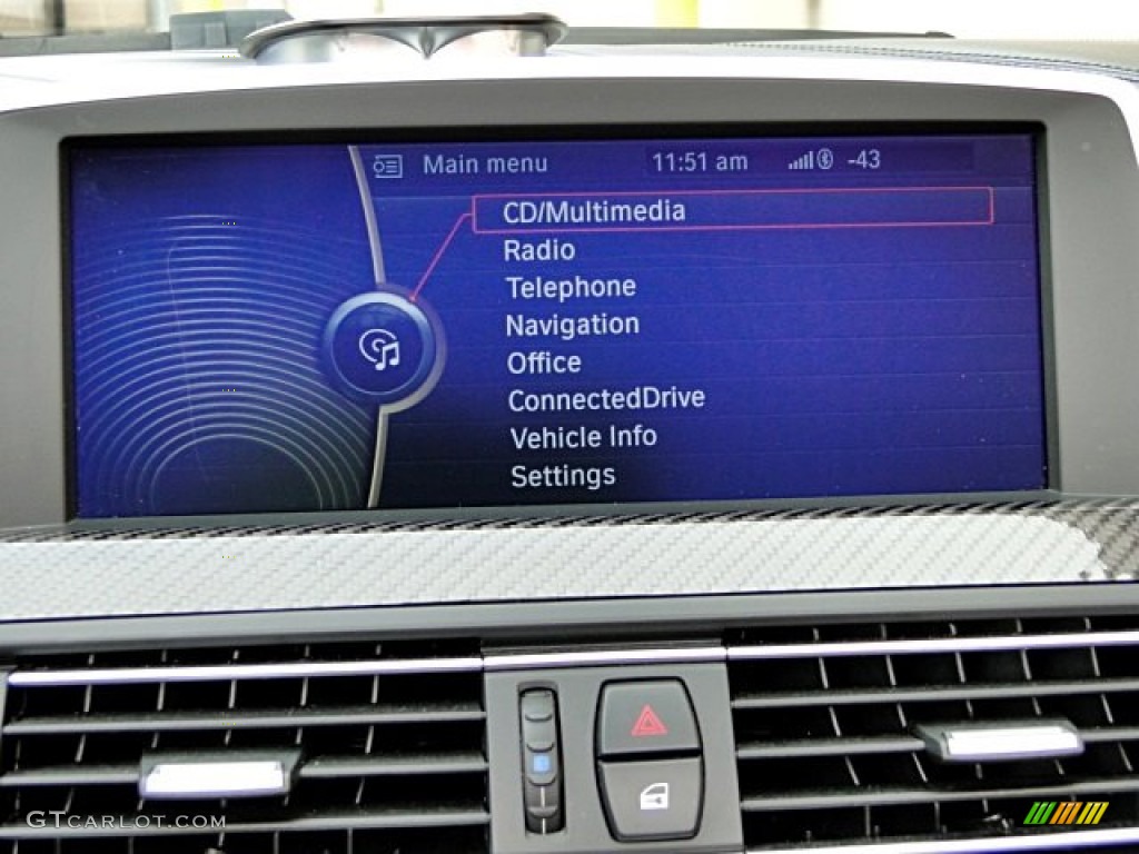 2013 M6 Convertible - Black Sapphire Metallic / Sakhir Orange photo #88