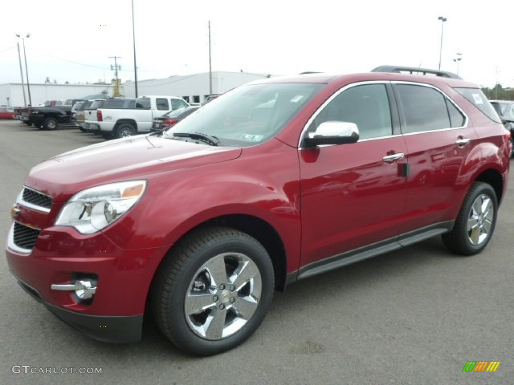 Crystal Red Tintcoat 2015 Chevrolet Equinox LT AWD Exterior Photo #98172173