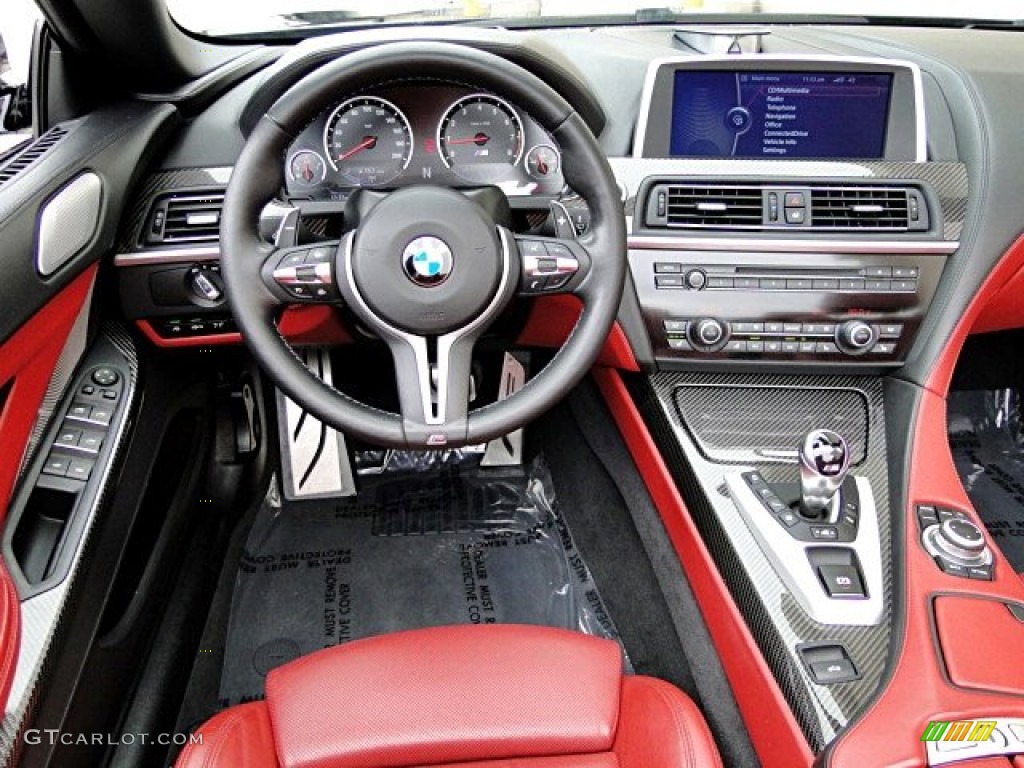 2013 BMW M6 Convertible Sakhir Orange Dashboard Photo #98172225