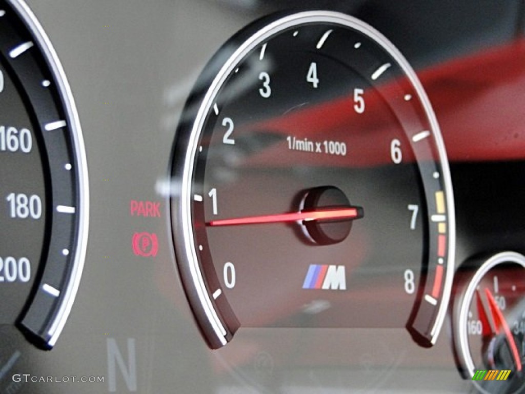 2013 M6 Convertible - Black Sapphire Metallic / Sakhir Orange photo #94