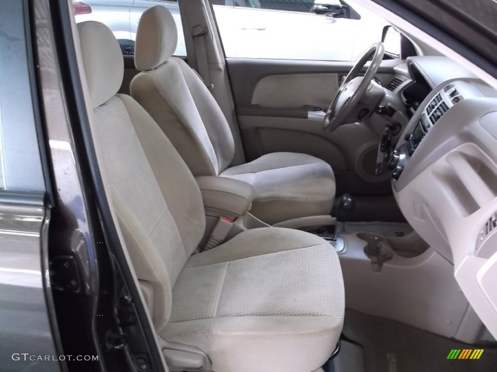 2007 Sportage EX V6 4WD - Smokey Brown / Beige photo #15