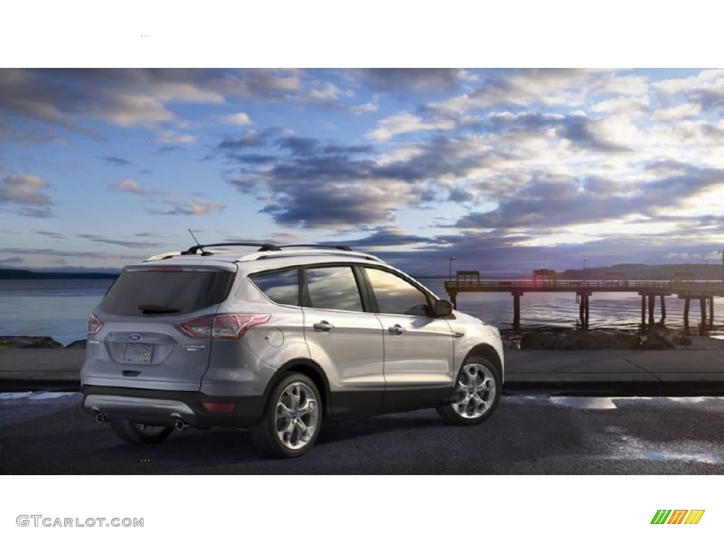 2014 Escape SE 2.0L EcoBoost 4WD - Sterling Gray / Charcoal Black photo #11