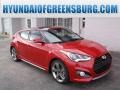 2015 Boston Red Hyundai Veloster Turbo  photo #1