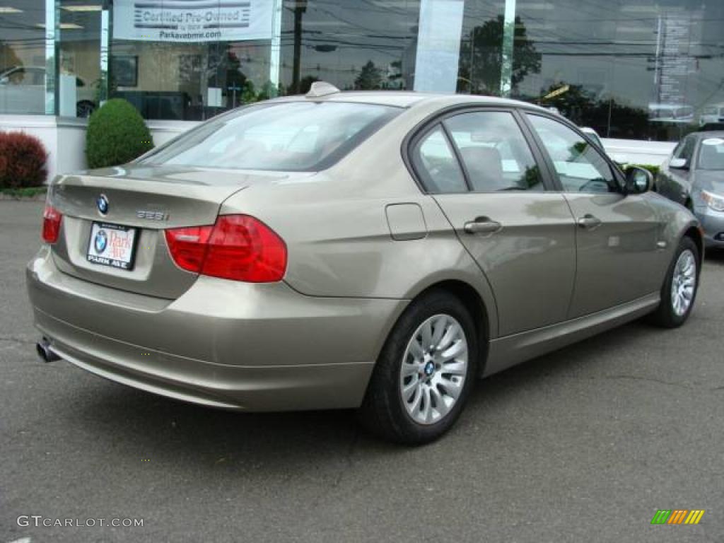 2009 3 Series 328xi Sedan - Platinum Bronze Metallic / Chestnut Brown Dakota Leather photo #8