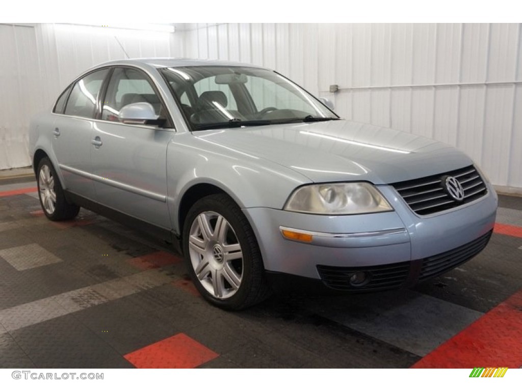 2005 Passat GLX Sedan - Blue Silver Metallic / Beige photo #5