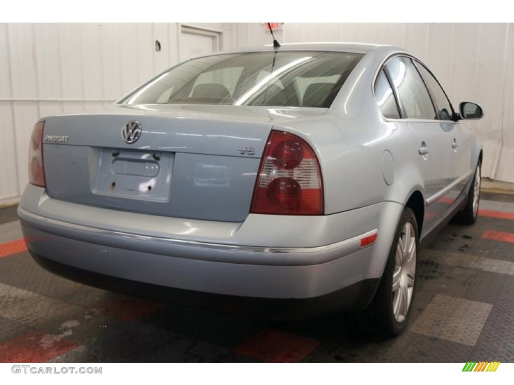 2005 Passat GLX Sedan - Blue Silver Metallic / Beige photo #8