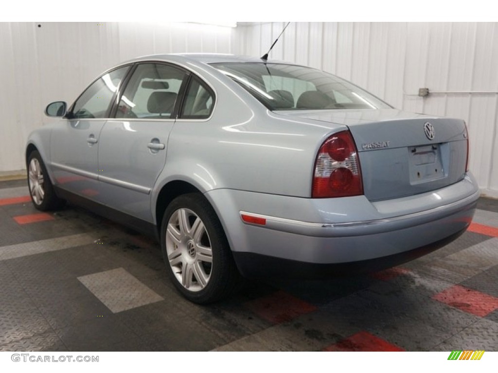 2005 Passat GLX Sedan - Blue Silver Metallic / Beige photo #10