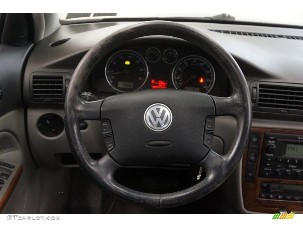 2005 Passat GLX Sedan - Blue Silver Metallic / Beige photo #24