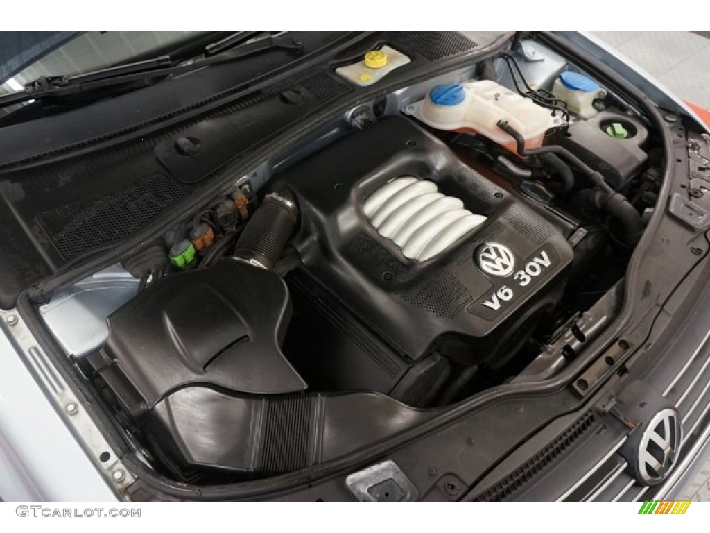 2005 Passat GLX Sedan - Blue Silver Metallic / Beige photo #34