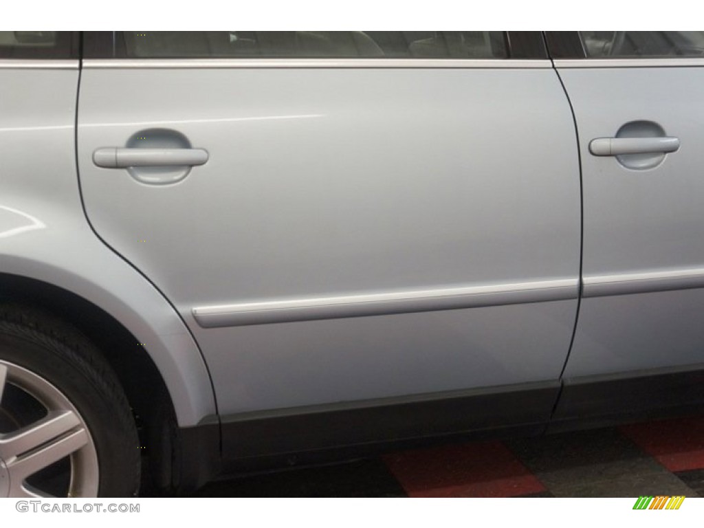 2005 Passat GLX Sedan - Blue Silver Metallic / Beige photo #46