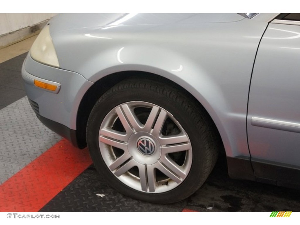 2005 Passat GLX Sedan - Blue Silver Metallic / Beige photo #57