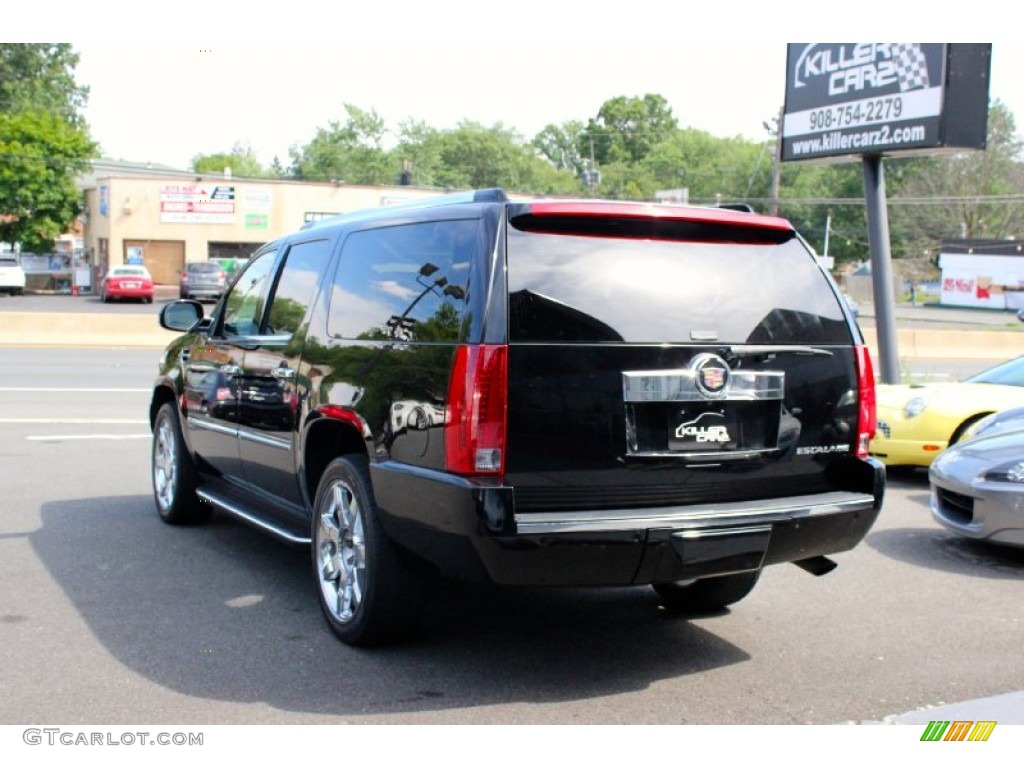 2008 Escalade ESV AWD - Black Raven / Ebony photo #5