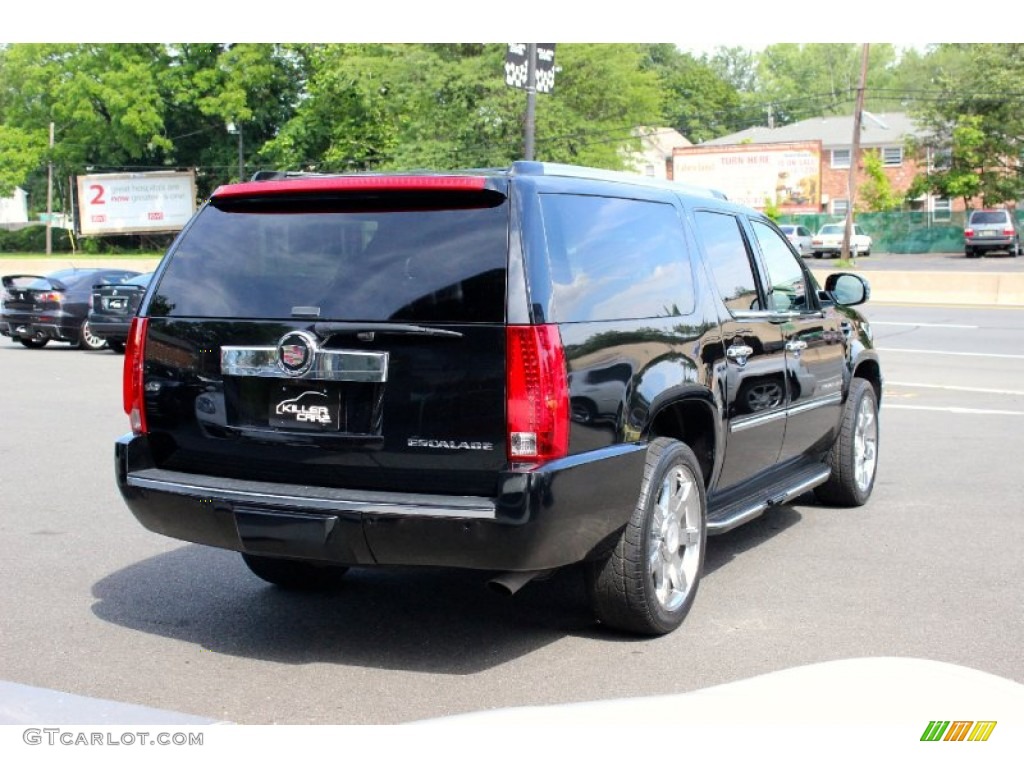 2008 Escalade ESV AWD - Black Raven / Ebony photo #7