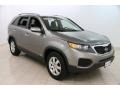 Titanium Silver 2013 Kia Sorento LX V6 AWD