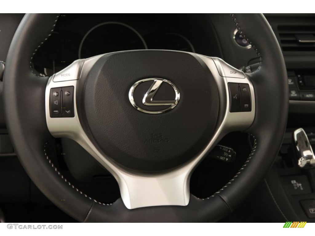 2012 CT 200h Hybrid Premium - Tungsten Silver Pearl / Ecru Nuluxe photo #6