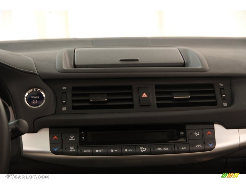 2012 CT 200h Hybrid Premium - Tungsten Silver Pearl / Ecru Nuluxe photo #10