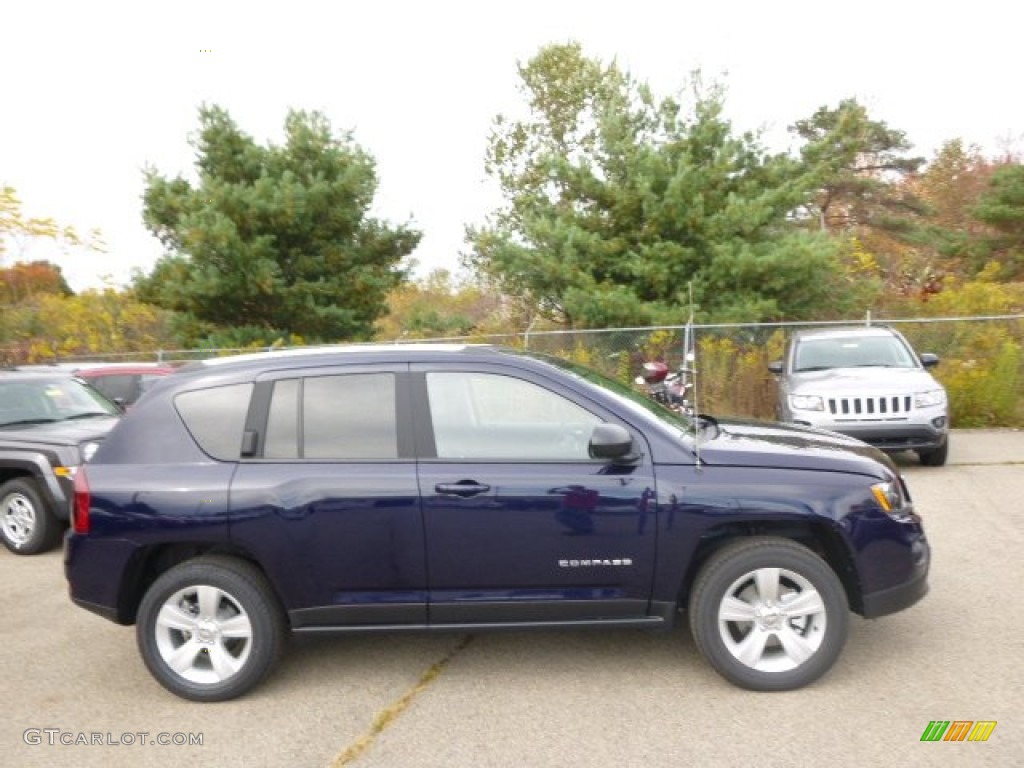 True Blue Pearl 2015 Jeep Compass Sport 4x4 Exterior Photo #98182332